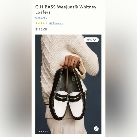 Vintage G.H. Bass Weejuns Whitney Loafers - Picture 4 of 9